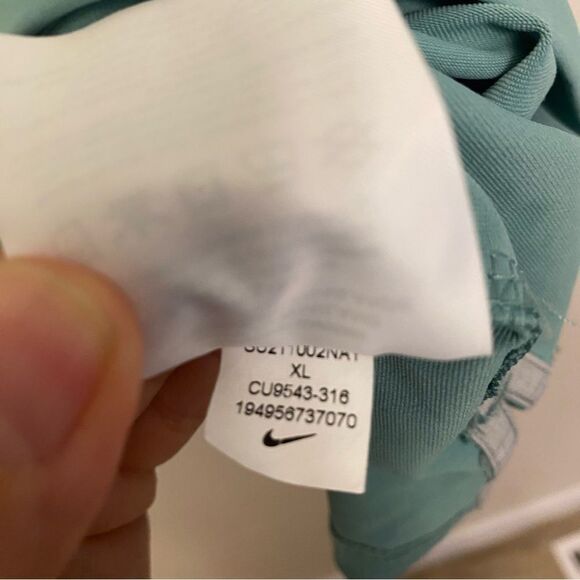 Nike Golf Dri-FIT Player Printed Mens sage green Polo embroidered Royal Oaks XL - Picture 7 of 11